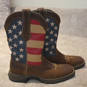 Durango Lady Rebel American Flag Boots